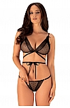 Obsessive Bowessa 2-pcs set - czarny - miniatura