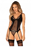 Nesari corset - gorset sexy Obsessive Nesari corset - czarny - miniatura