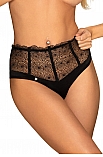 Obsessive Sharlotte panties - czarny - miniatura