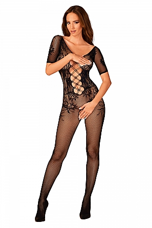 Obsessive Bodystocking F238 - czarny