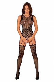 Obsessive Bodystocking F239 - czarny