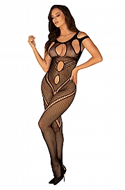 Obsessive G322 bodystocking - czarny