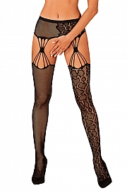 Obsessive S821 stockings - czarny