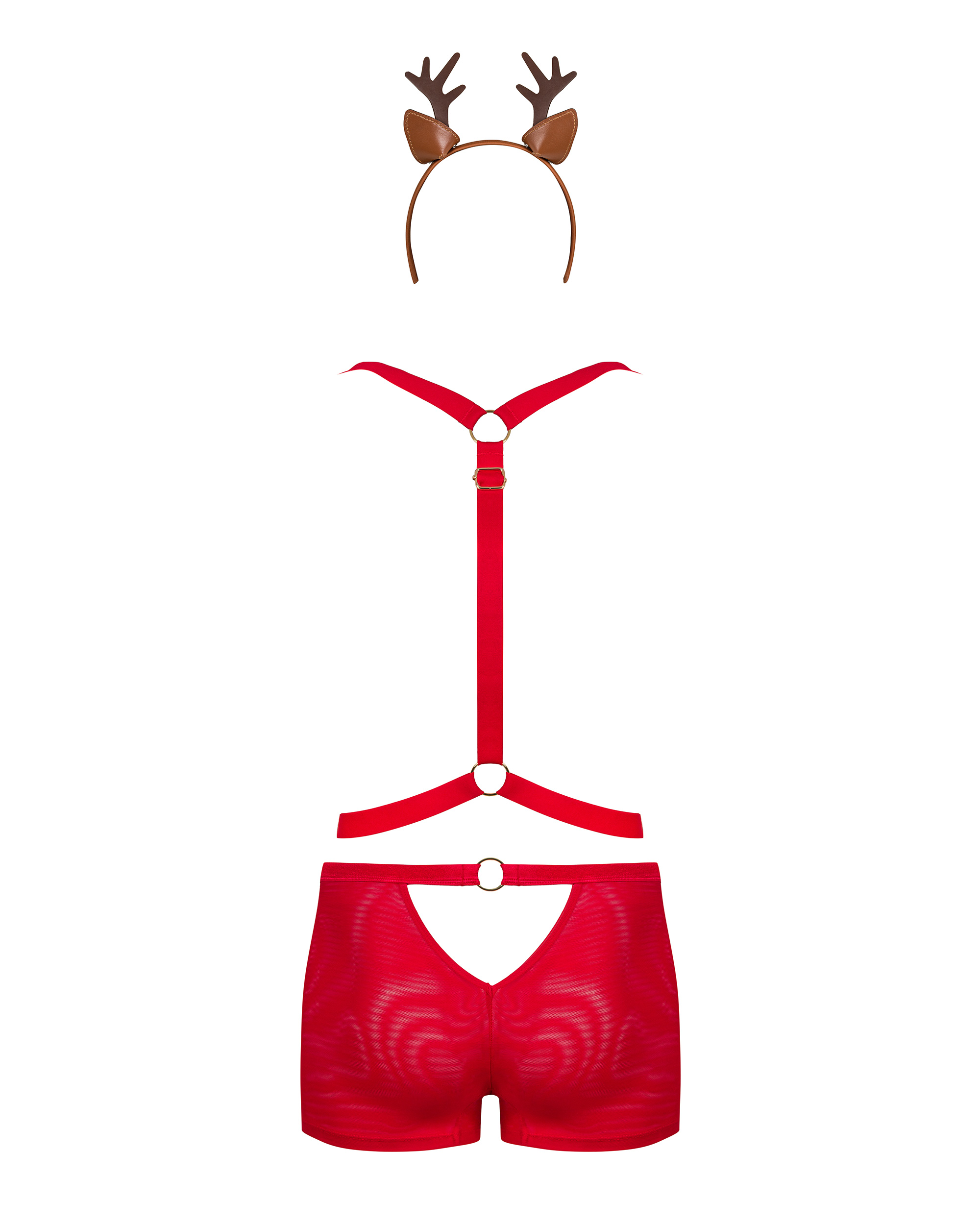 Obsessive -  Komplet Mr Reindy Czerwony czerwony Foto 4