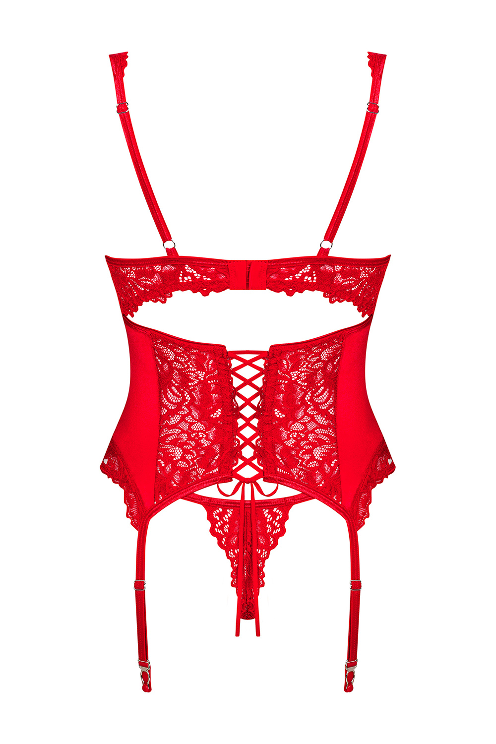 Obsessive Amor Cherris corset - czerwony