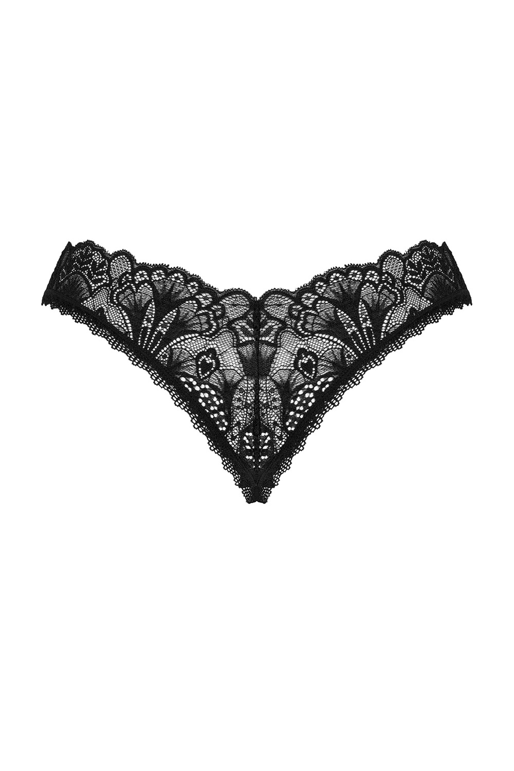 Obsessive Donna Dream crotchless thong - czarny