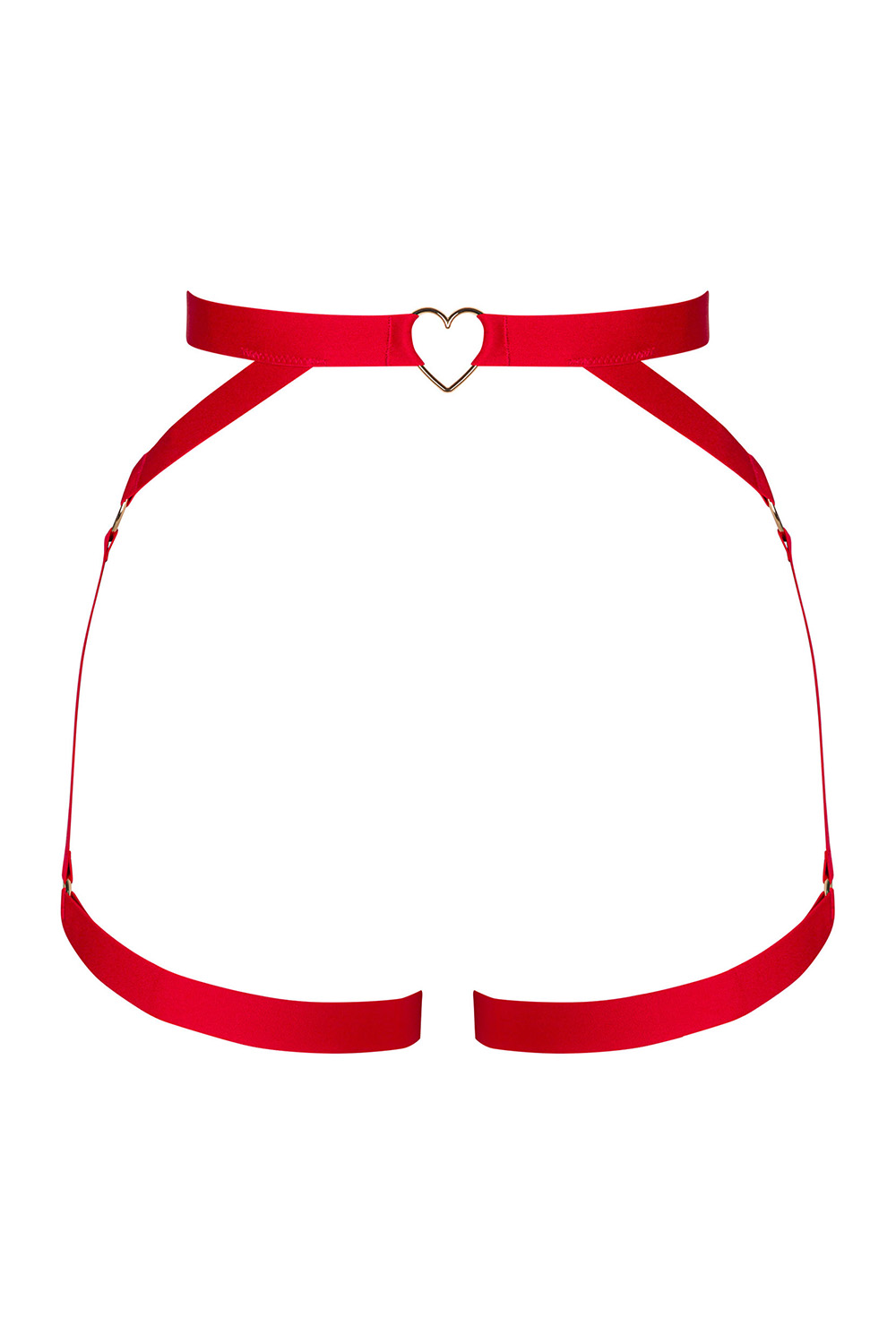 Obsessive Elianes harness - czerwony