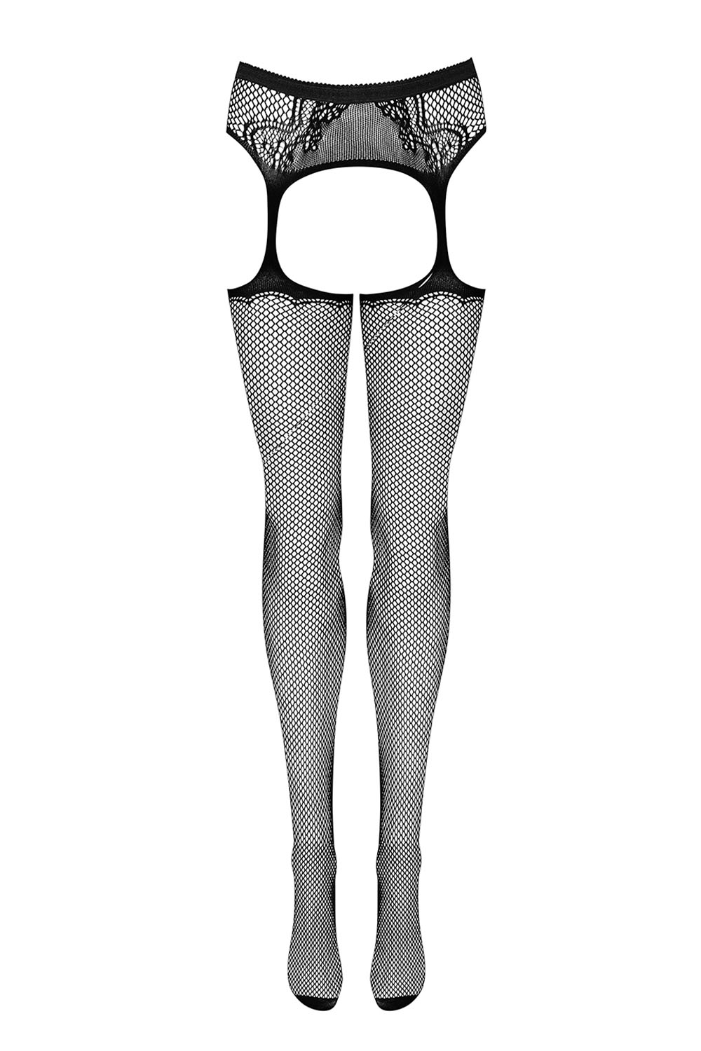 Wzorzyste Obsessive Garter stockings S232