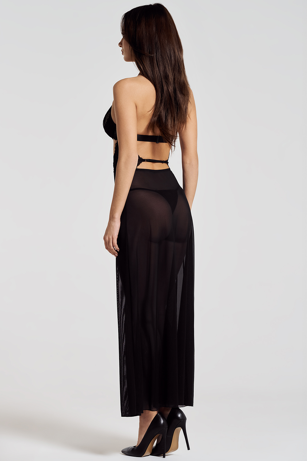 Obsessive Iliosa chemise - czarny