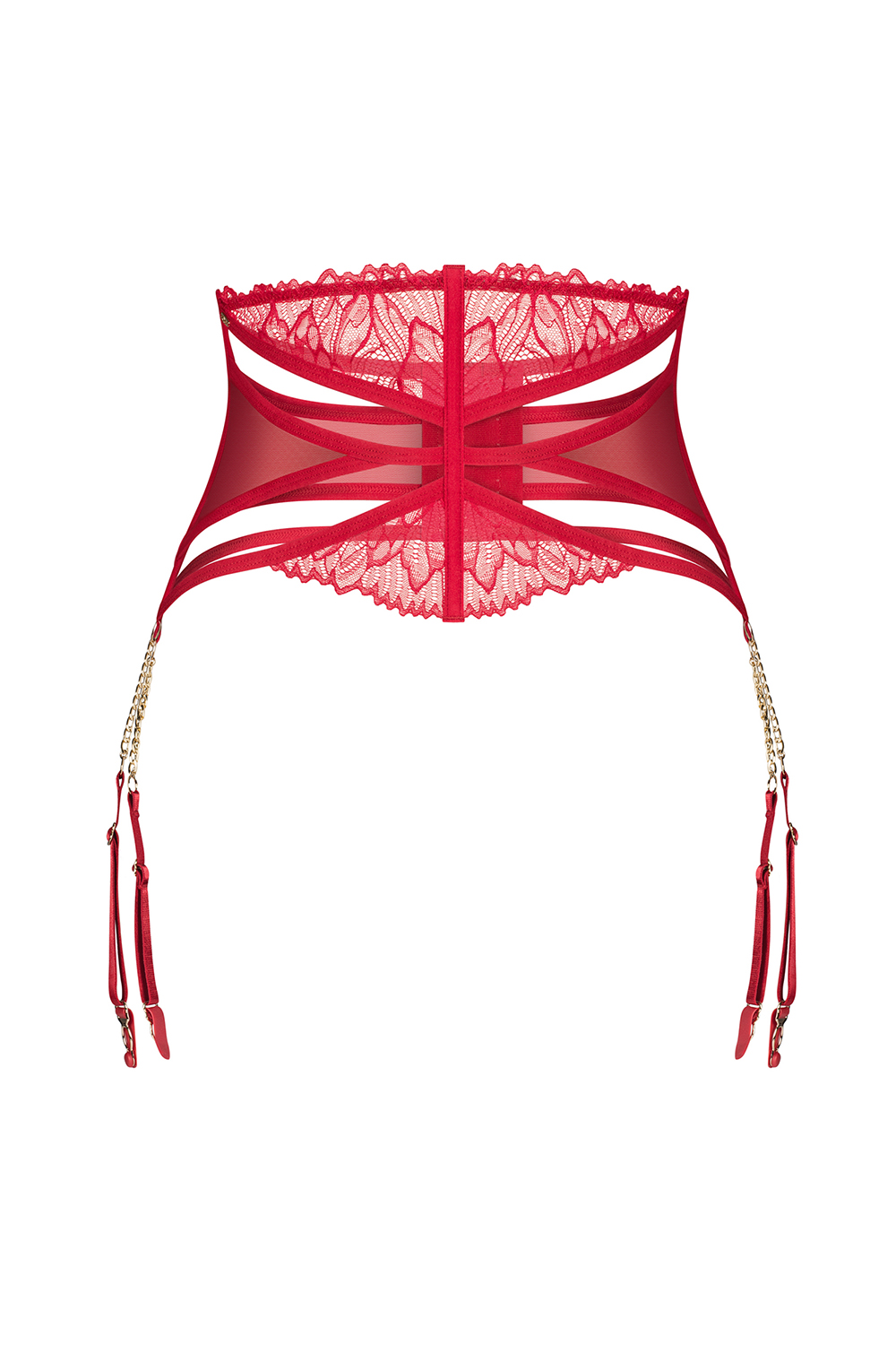 Obsessive Matildea garter belt - czerwony Obsessive Matildea garter belt - czerwony