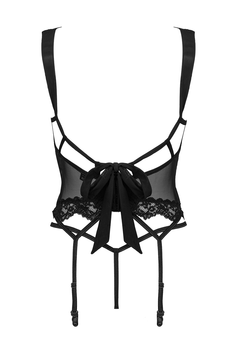 Obsessive Setilla corset - czarny