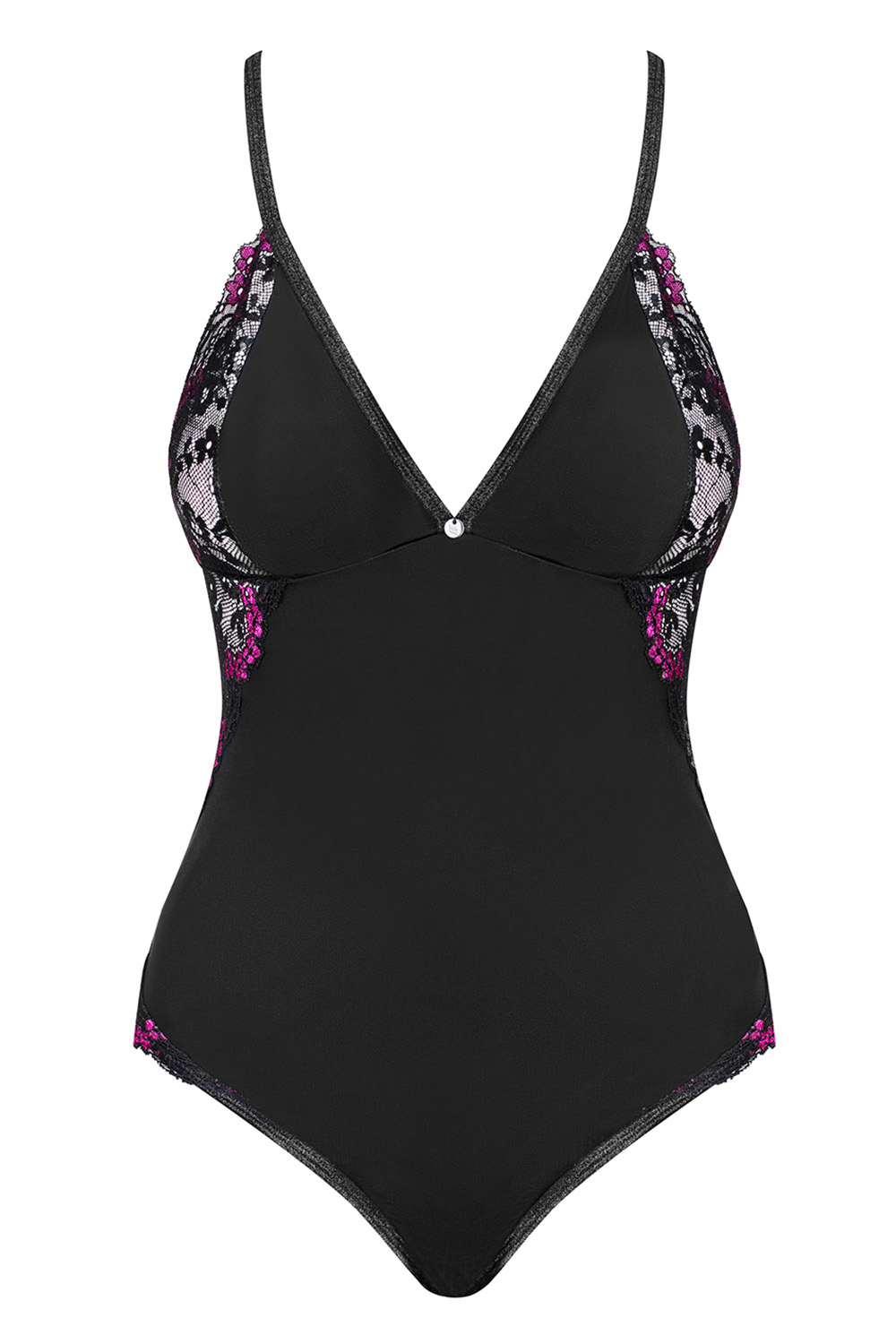 Obsessive Vanessme teddy - czarny Obsessive Vanessme teddy - czarny