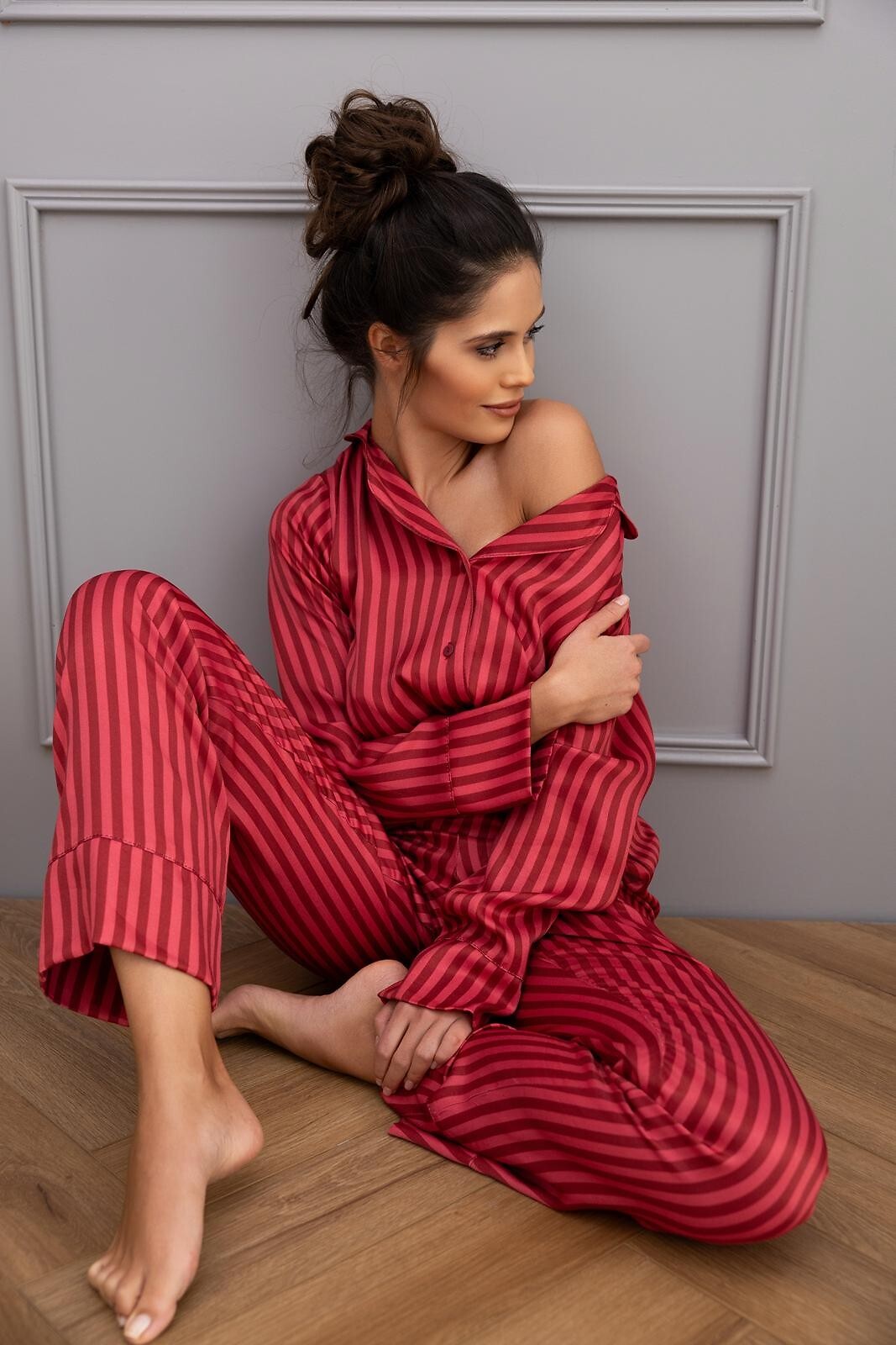 Piżama Sensis Rosemary dł/r rozpinana Piżama Sensis Rosemary dł/r rozpinana