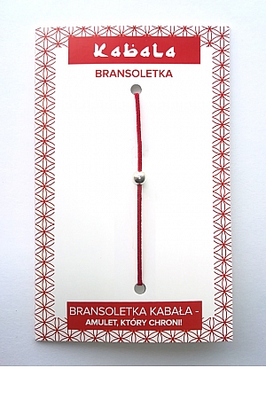 Bransoletka Kabała - Kulka - Aprilio Jewelery