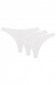 Wol-Bar Soft Simple 3-pak - biały